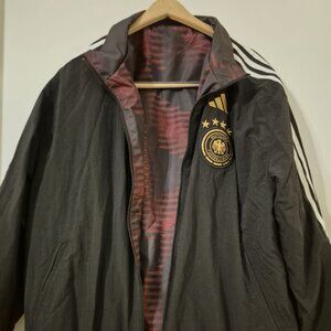 Adidas Germany 2022 World Cup Reversible Anthem Jacket L Blokecore Soccer RARE L